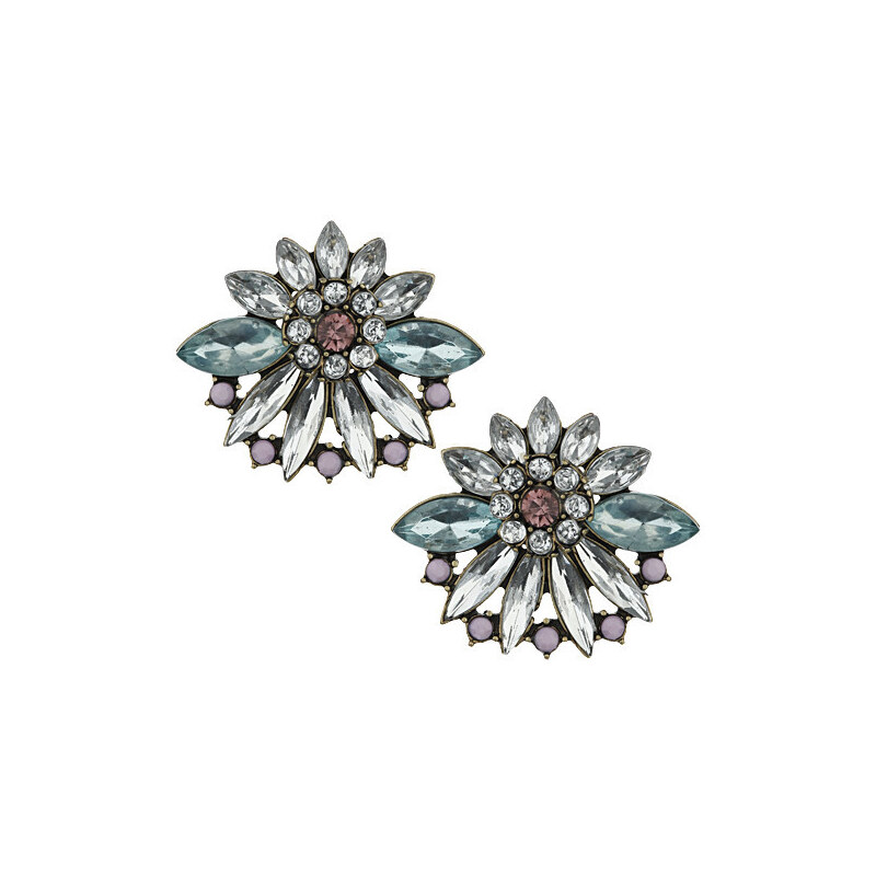Tally Weijl Silver Embellished Earrings