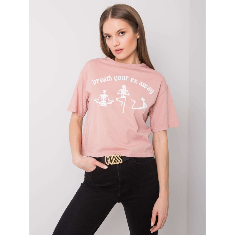 RUE PARIS T-shirt-157-TS-0086.60P-Light Pink