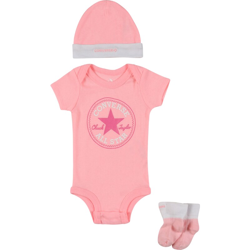 CONVERSE Sada světle šedá / pink / světle růžová 92327056
