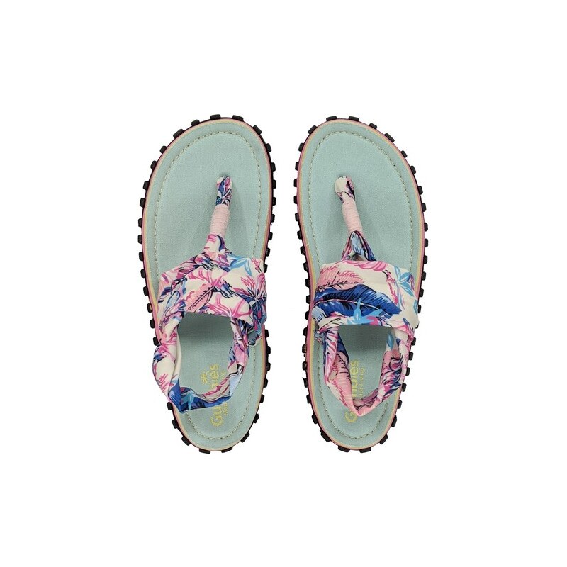 Gumbies Sandále Slingback Mint & Pink