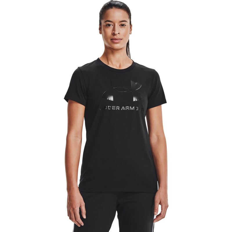 Under Armour UA W SPORTSTYLE LOGO SS Black