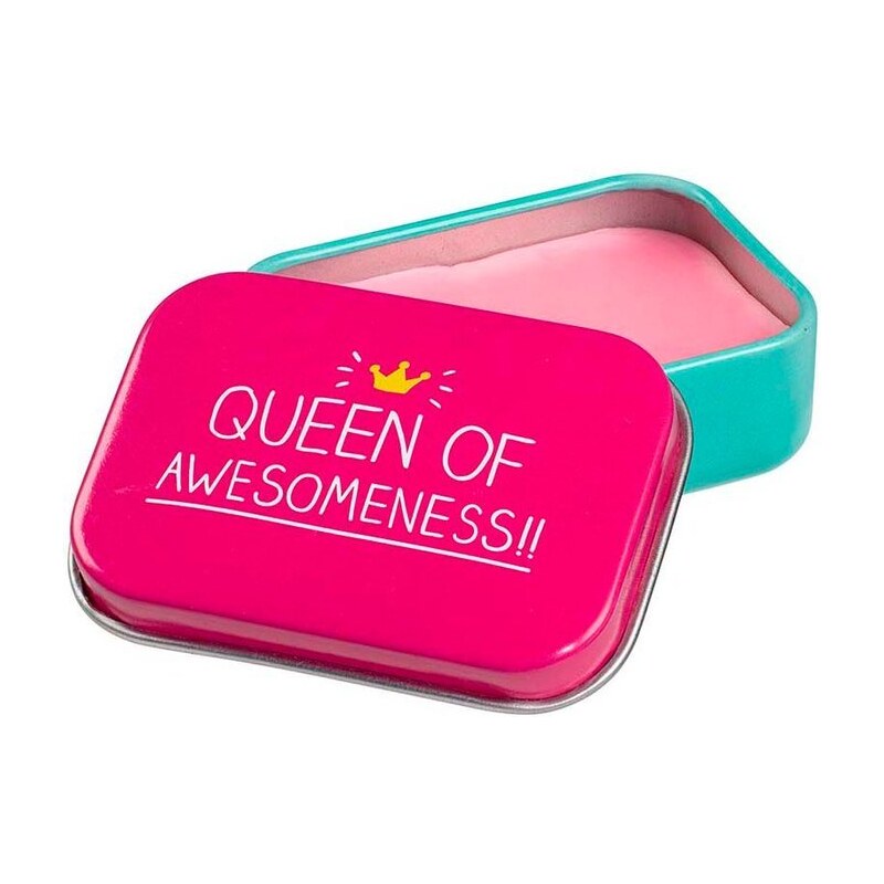 Balzám na rty s vůní jahod v barevné krabičce Happy Jackson Queen of Awesomeness
