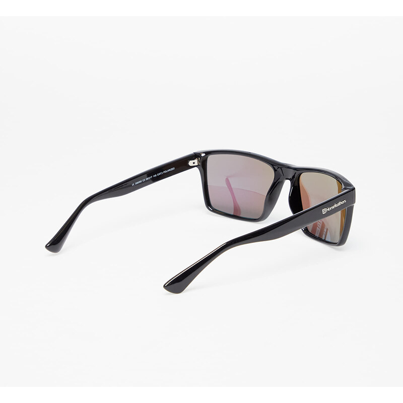 Pánské sluneční brýle Horsefeathers Merlin Sunglasses Gloss Black/ Mirror Green