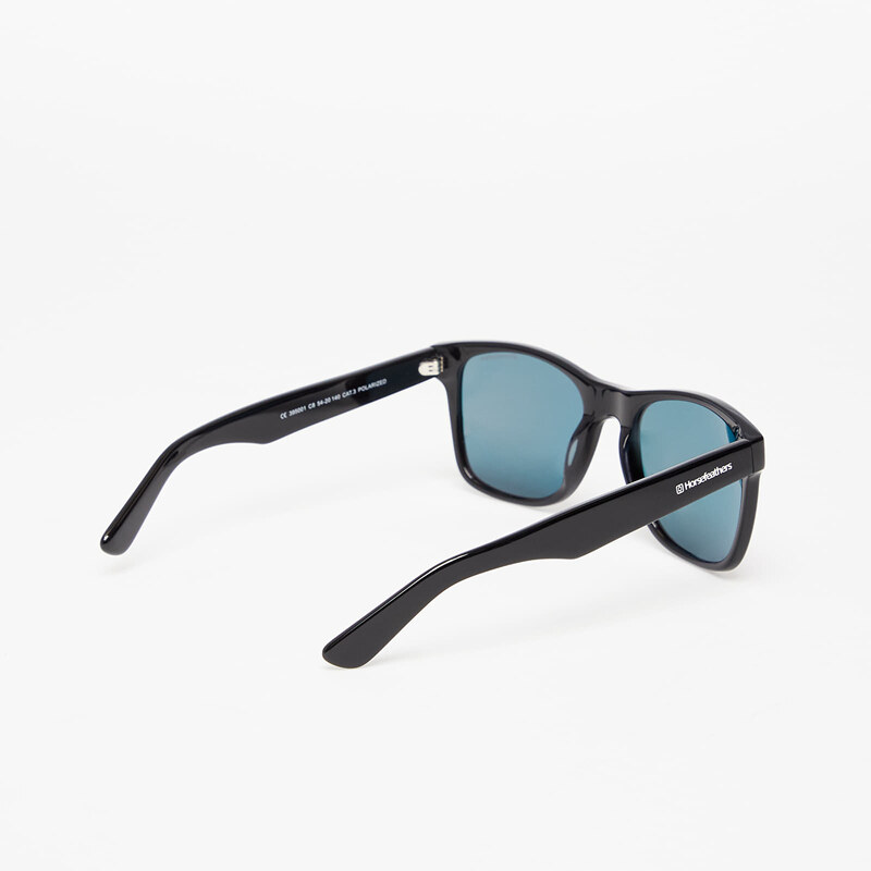 Pánské sluneční brýle Horsefeathers Foster Sunglasses Gloss Black/ Mirror Red