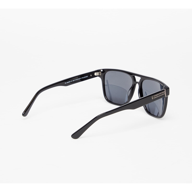 Pánské sluneční brýle Horsefeathers Trigger Sunglasses Gloss Black/ Gray