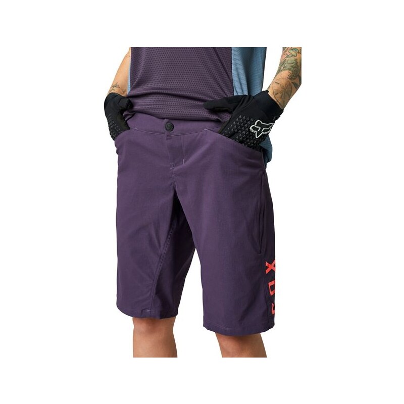 Dámské MTB kraťasy na kolo Fox Wmns Ranger Short Dark fialová