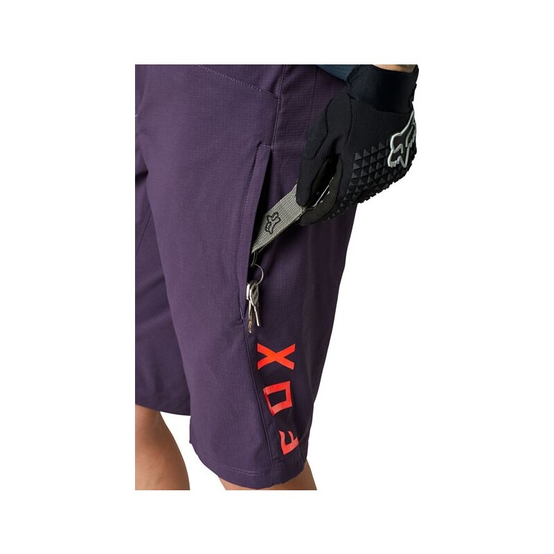 Dámské MTB kraťasy na kolo Fox Wmns Ranger Short Dark fialová