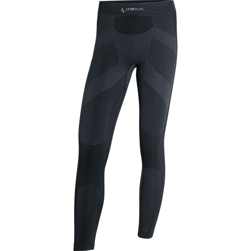 Dlouhé dětské funkční kalhoty IRON-IC - černá Barva: Černá, Velikost:
