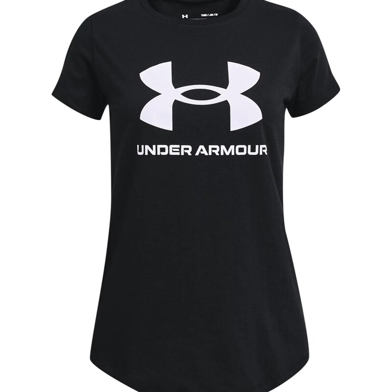 Triko Under Armour Live Sportstyle Graphic SS-BLK 1361182-001