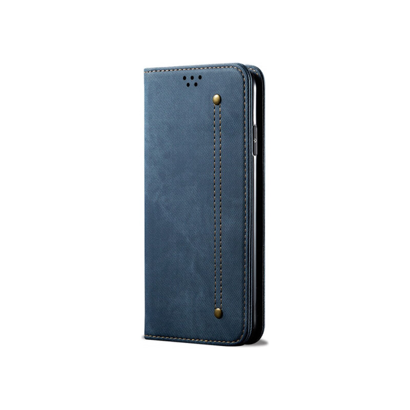Pouzdro MFashion Motorola Moto E20 / E30 / E40 - modré - Denim