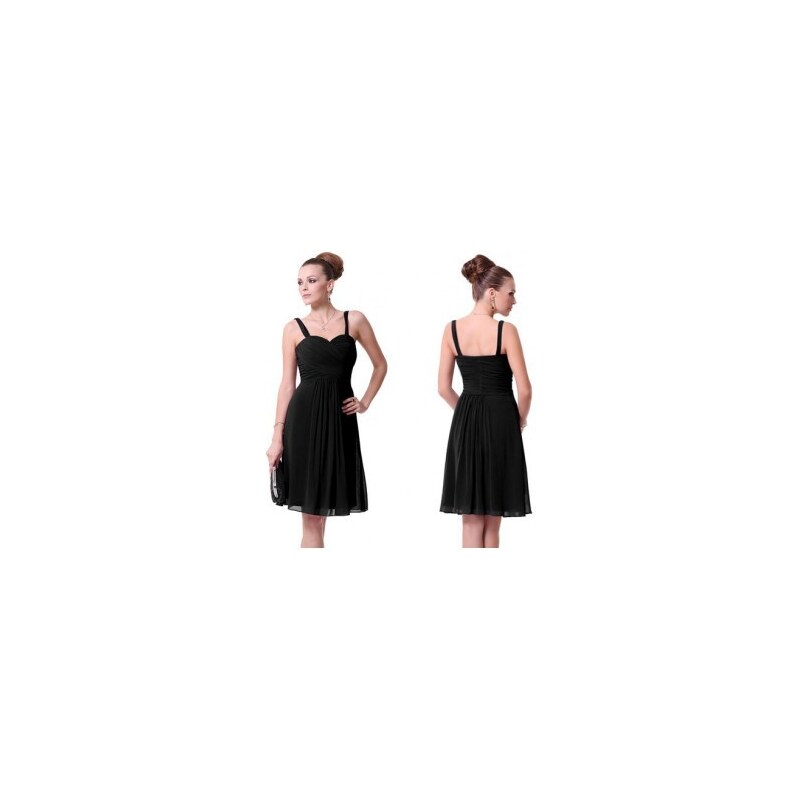 Ever Pretty krátké černé společenské šaty Suzy XL