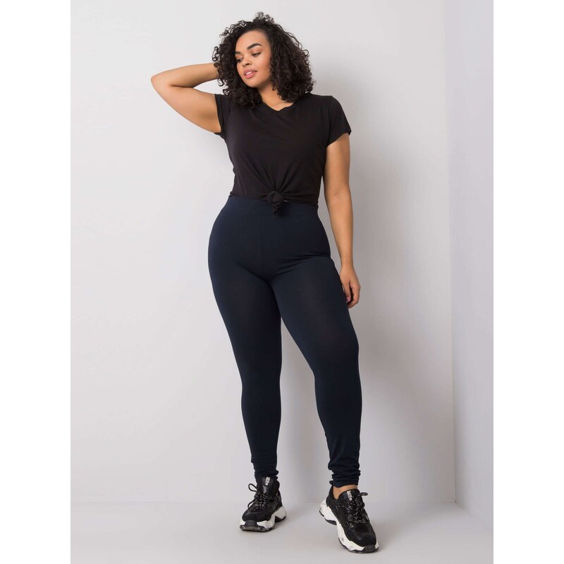 BASIC Feel Good Leggings-RV-LG-6304.12-navy blue