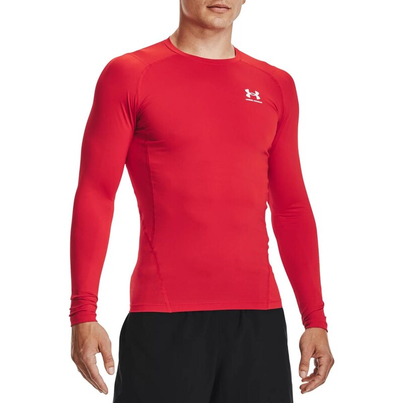 Under Armour Triko s dlouhým rukávem Under UA HG Armour Comp LS-RED 1361524-600