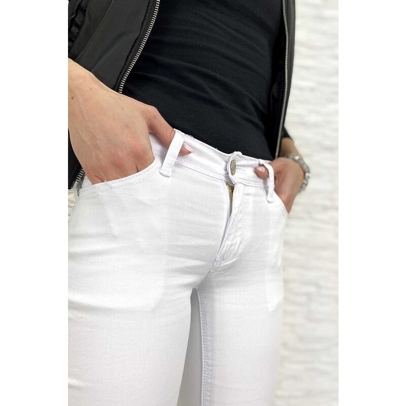 Gourd jeans Bílé džíny GD1925