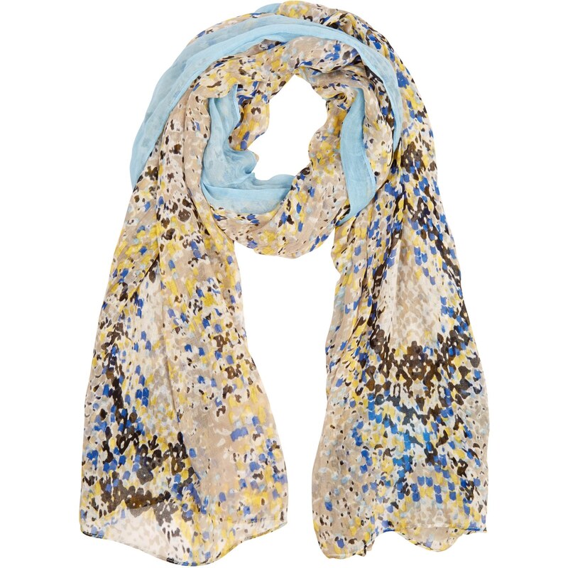 Marks and Spencer Limited Edition Modal Blend Lightweight Faux Snakeskin Geometric Print Scarf