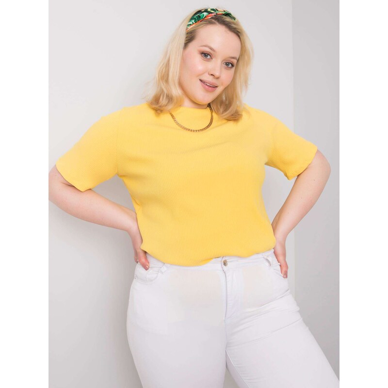 BASIC Feel Good Blouse-RV-BZ-6323.92-yellow