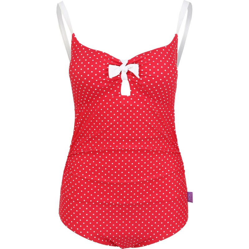 petit amour Plavky ANTONIE červená / bílá 64504553