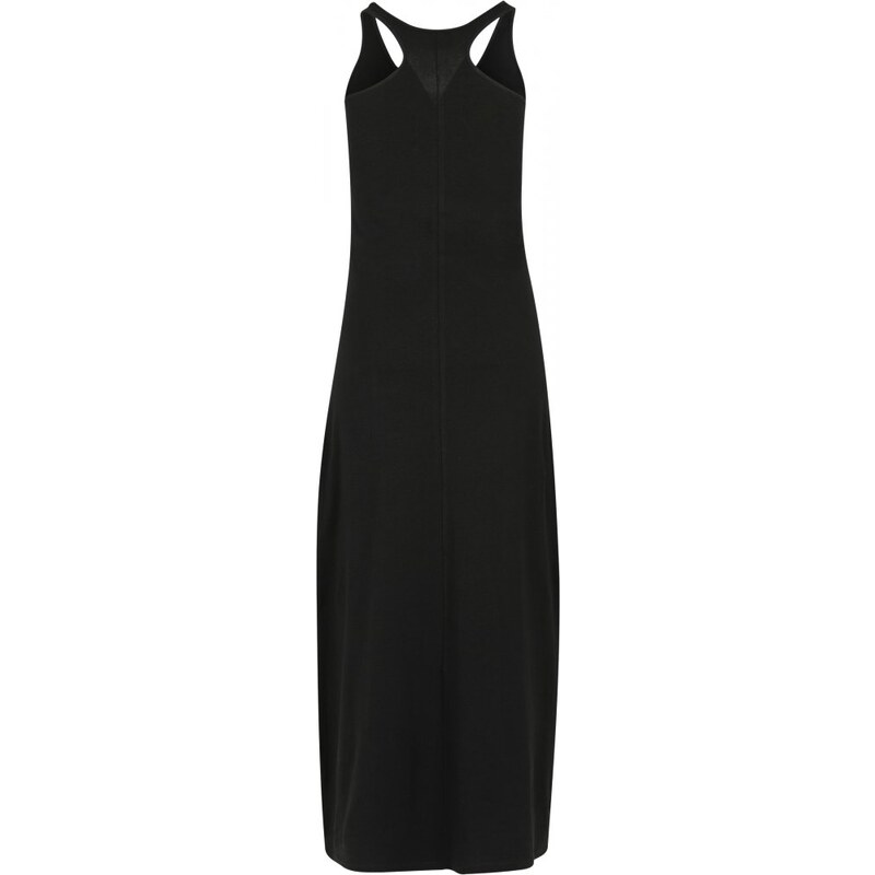 URBAN CLASSICS Ladies Long Racer Back Dress - black