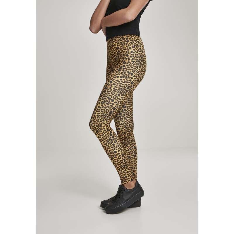 URBAN CLASSICS Ladies Pattern Leggings - leo