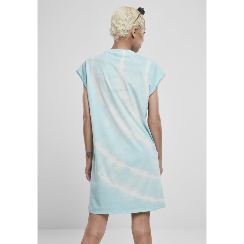 Dámské šaty Urban Classics - bledě modrá batika