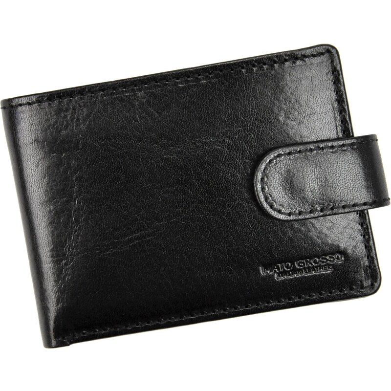 Pánská kožená peněženka Mato Grosso 0711/17-60 RFID černá
