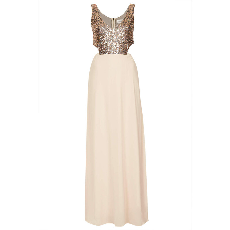 Topshop **Sequin Maxi Dress by WYLDR