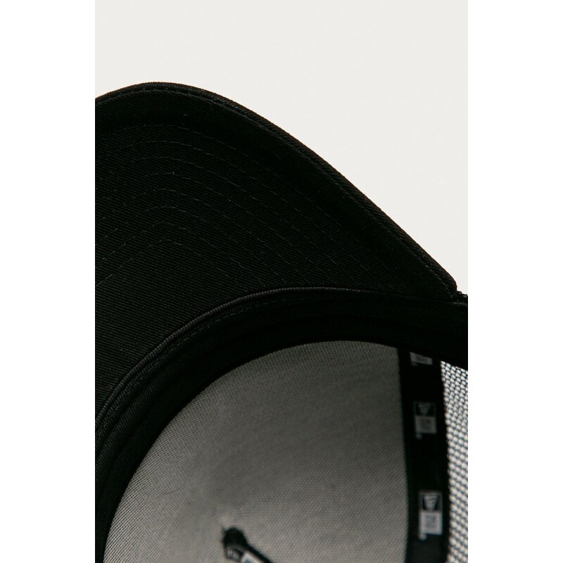 Čepice New Era černá barva, s aplikací, 12523912-BLACK