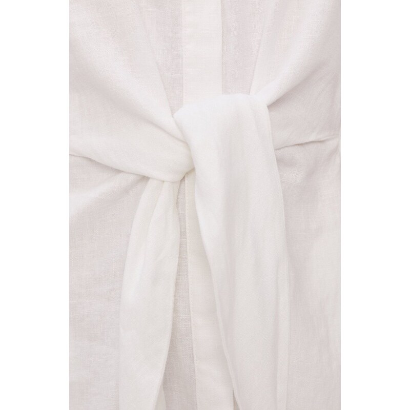Šaty Lauren Ralph Lauren bílá barva,