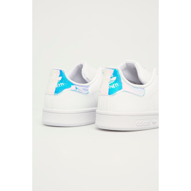 Dětské boty adidas Originals bílá barva, FX7521