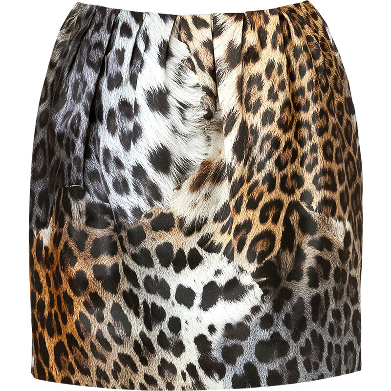 Just Cavalli Animal Print Mini-Skirt