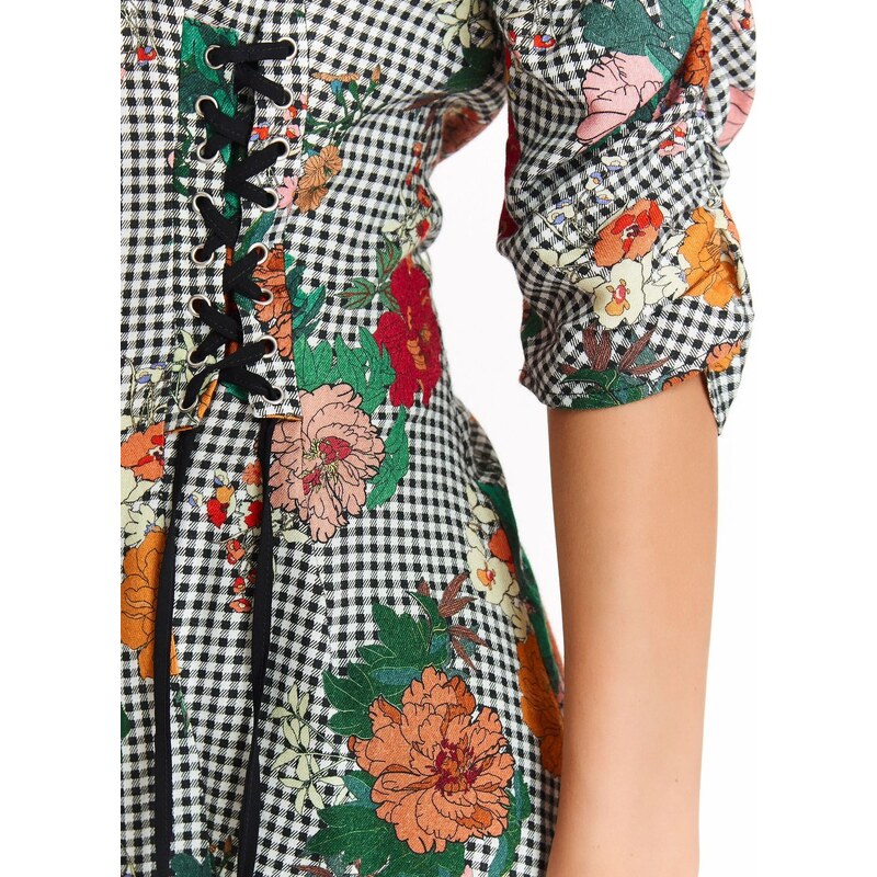 Top Secret dámské šaty s květinovým vzorem