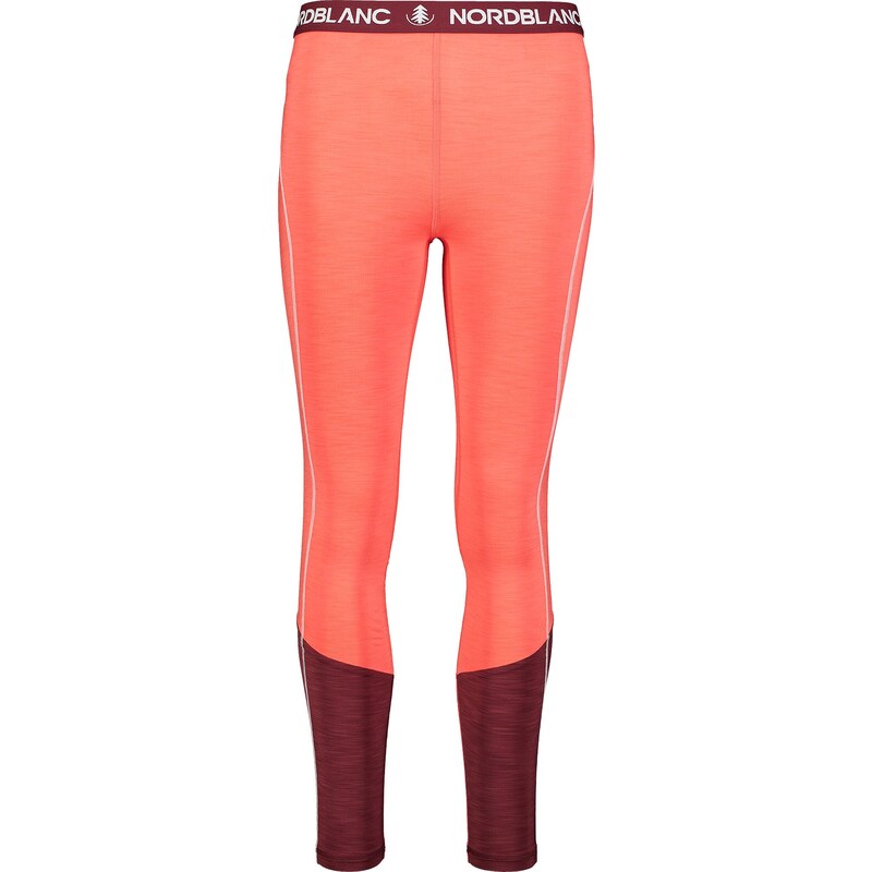 Nordblanc Růžové dámské lehké termo kalhoty IMBUE