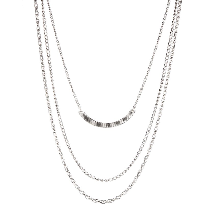 ASOS Vintage Style Chain Multirow Necklace
