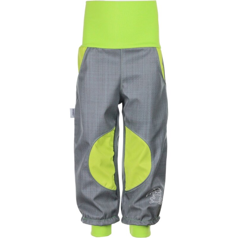 Cronies Nepromokavé softshellové kalhoty Šedo-zelené