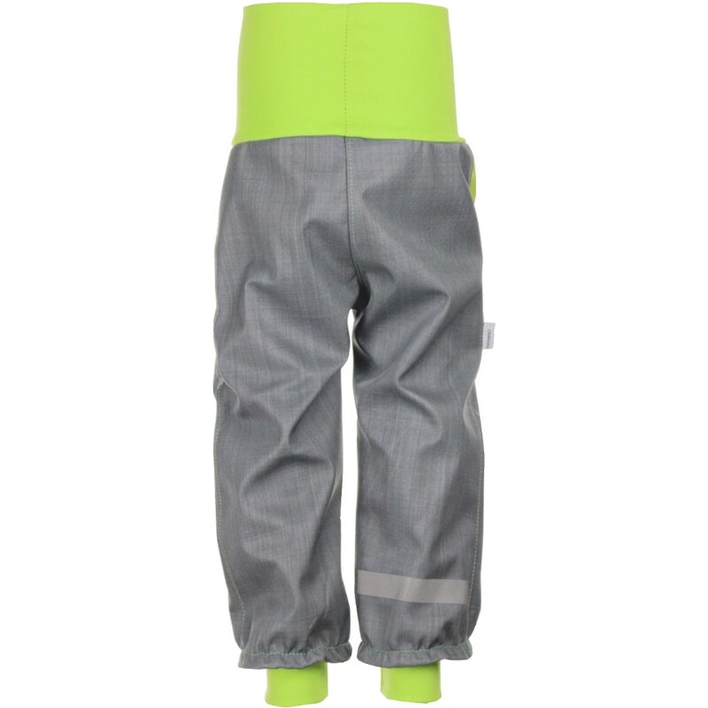 Cronies Nepromokavé softshellové kalhoty Šedo-zelené