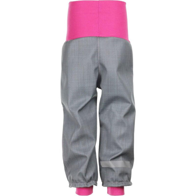 Cronies Nepromokavé softshellové kalhoty Šedo-růžové