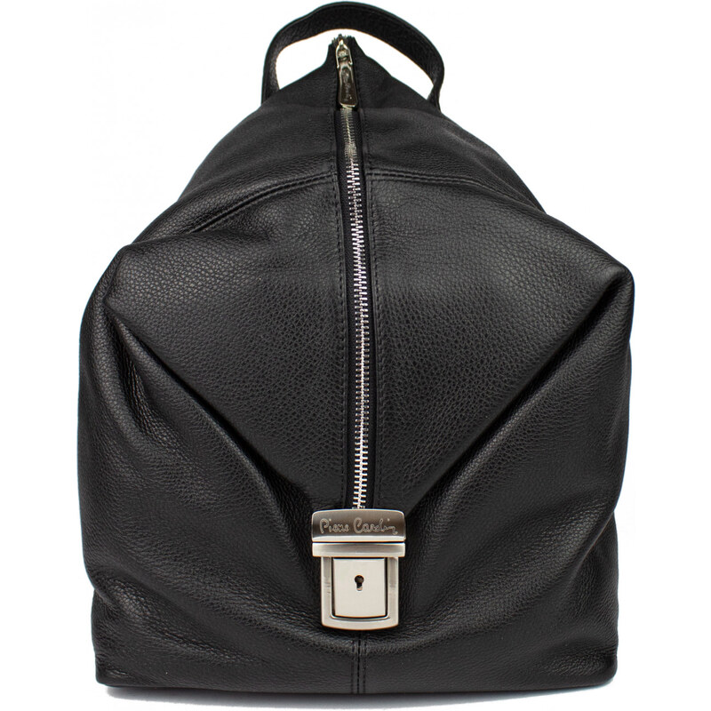 PIERRE CARDIN Dámský kožený batoh Ruby Černá 58627325