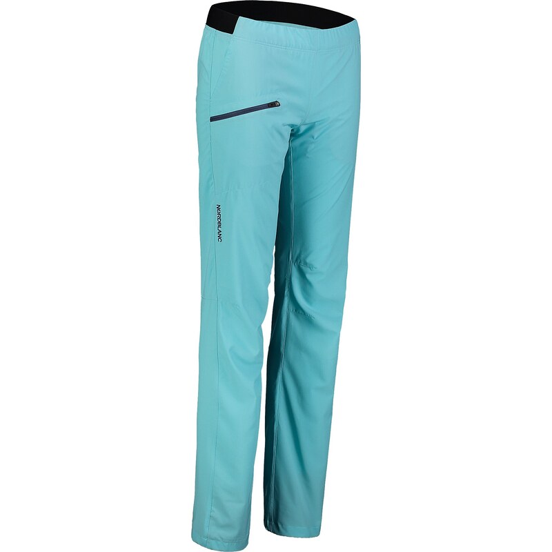 Nordblanc Modré dámské ultralehké outdoorové kalhoty HIKER