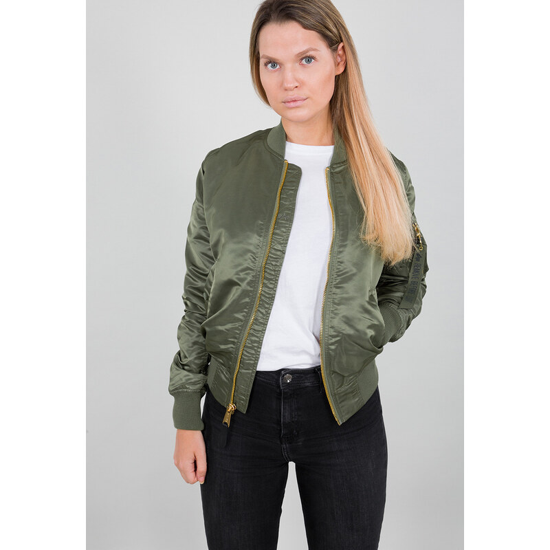 Alpha Industries Bunda MA-1 VF LW WMN sage green/gold 66858194