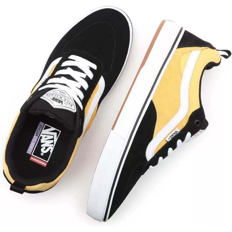 vans Pánské boty kyle walker pro gold/black