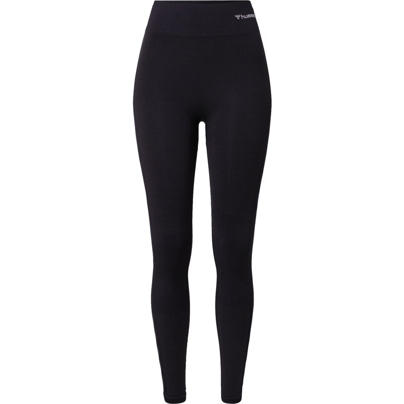 Hummel Sportovní kalhoty černá / bílá 65403822