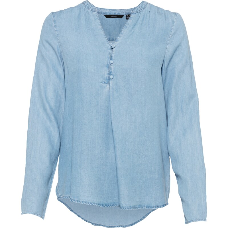 VERO MODA Halenka VMVIVIANA modrá