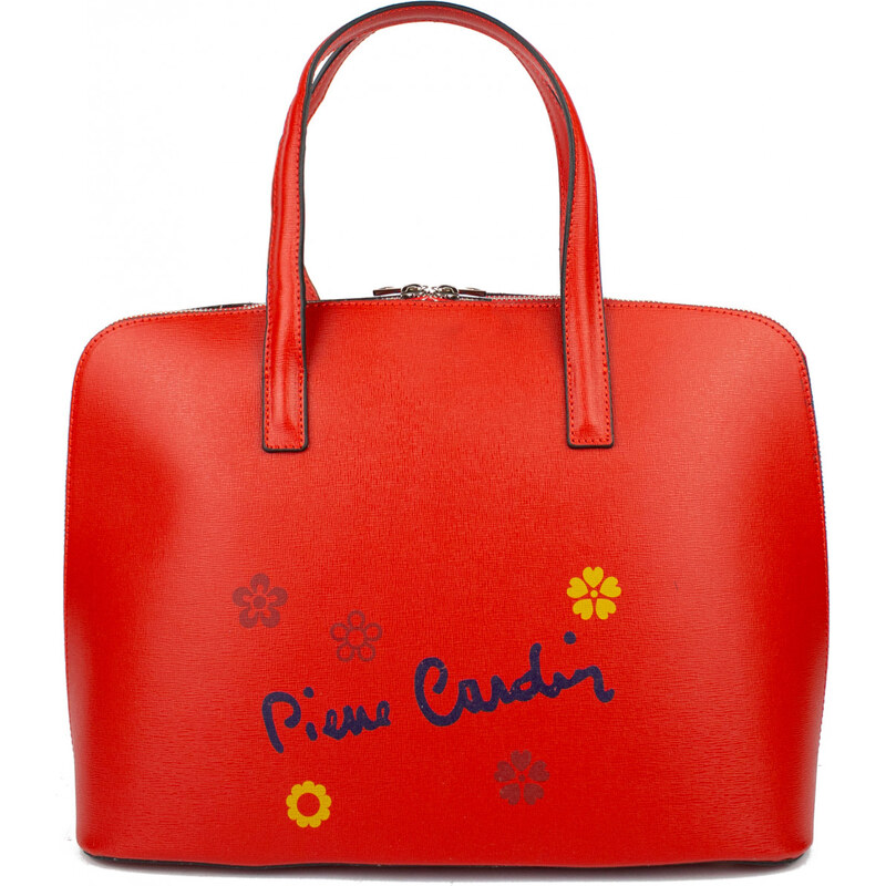 PIERRE CARDIN Francouzská kožená shopper kabelka Chantal Grande 58694892