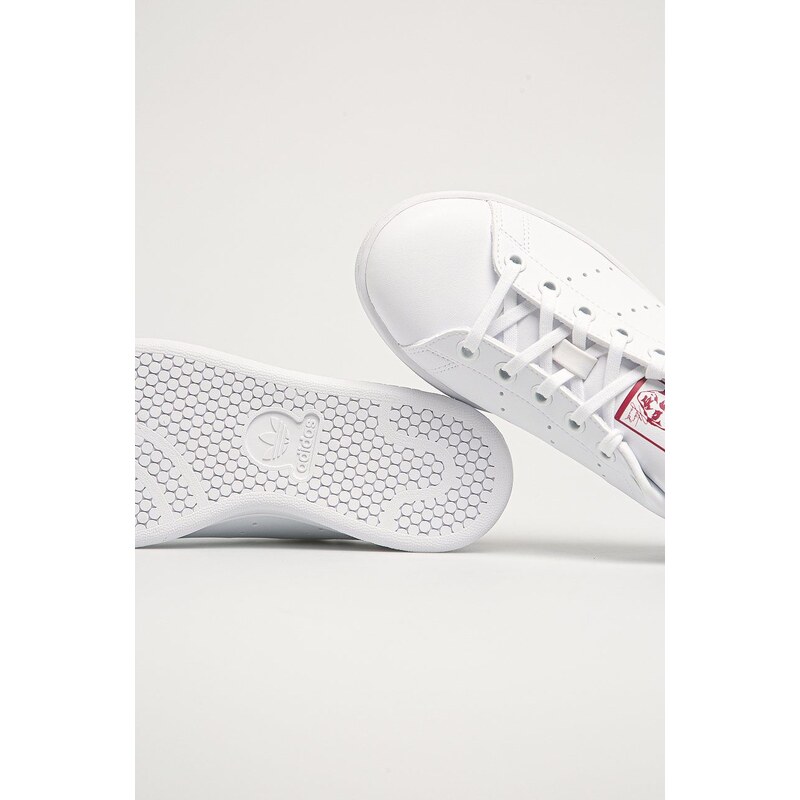Dětské boty adidas Originals bílá barva, FX7522