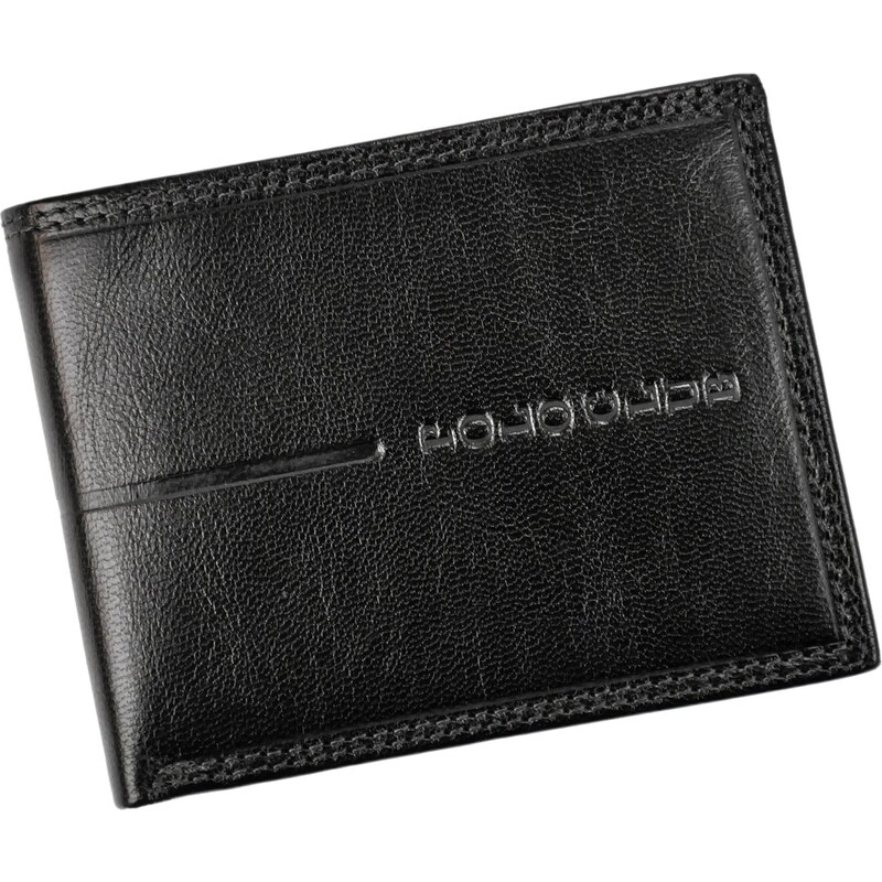 Pánská kožená peněženka Harvey Miller Polo Club 1530 292E černá