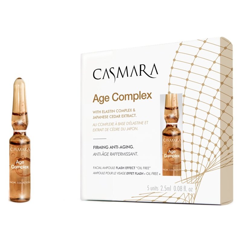 Casmara Ampoules Age Complex - koncentrát v ampulích proti vráskám 5 x 2,5 ml