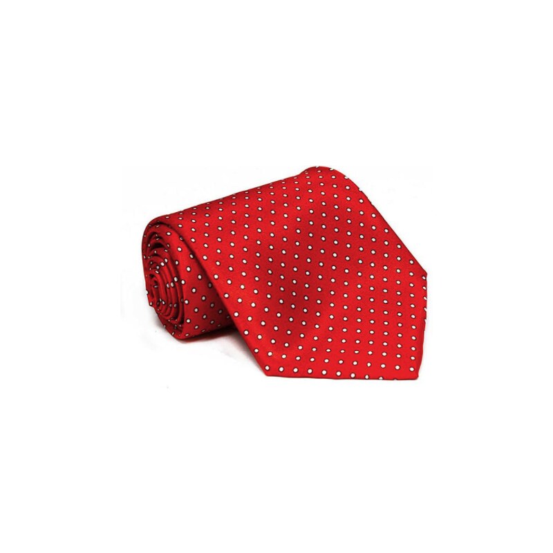 Pánská kravata Cavaldi Walatah, červená