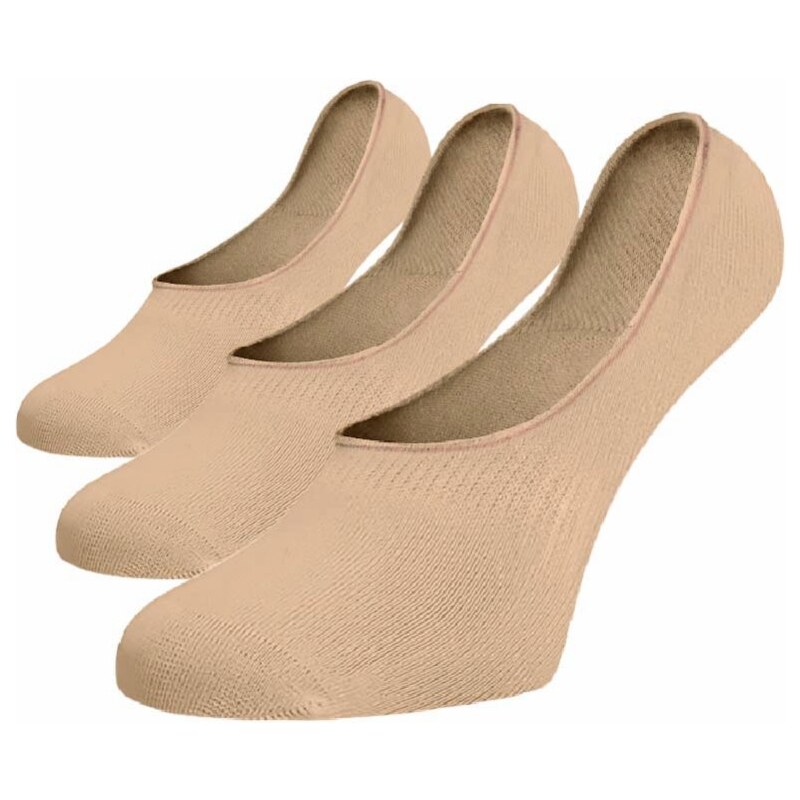 Benami Neviditelné ponožky ťapky tělové 3pack