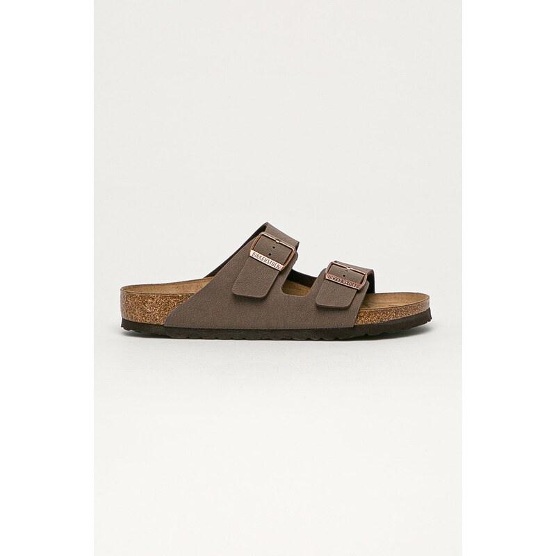 Pantofle Birkenstock Arizona hnědá barva, 151181