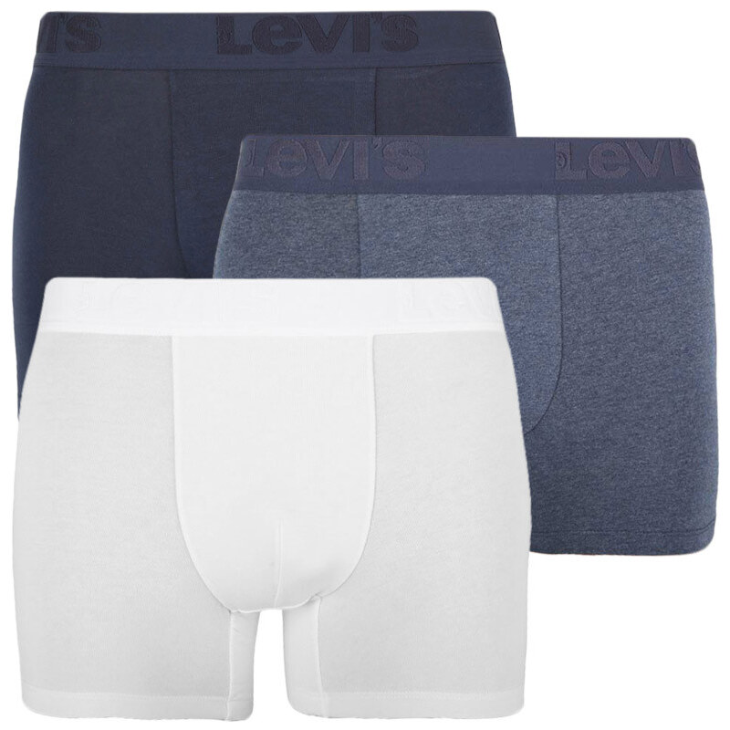 3PACK pánské boxerky Levis vícebarevné (905045001 009)